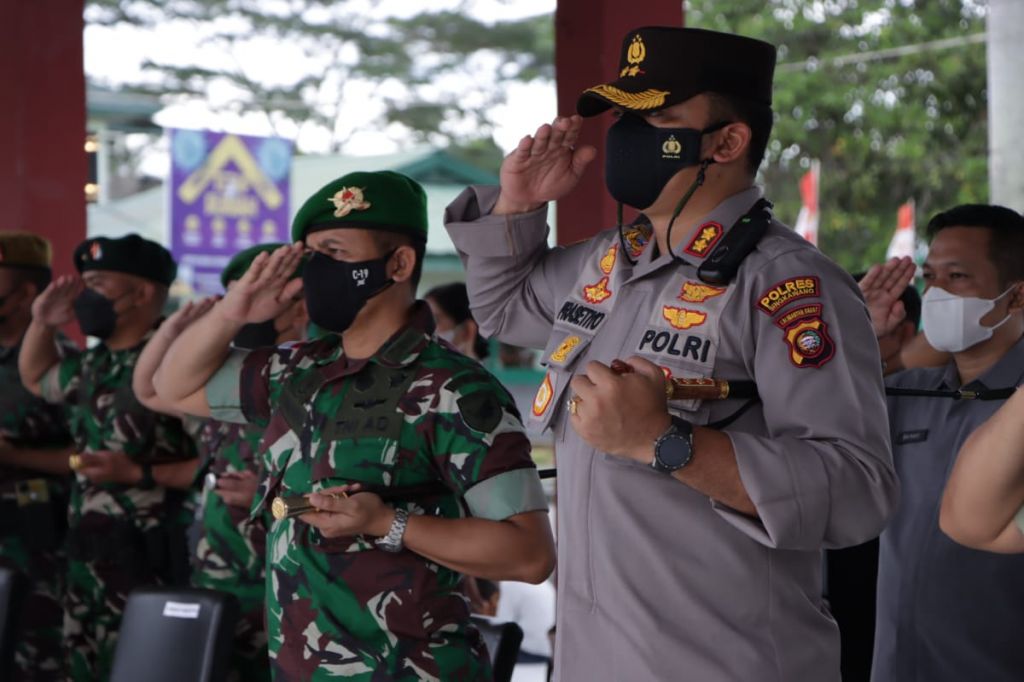 Dandim 1202/Singkawang Hadiri Peringatan HUT Ke-73 Infanteri