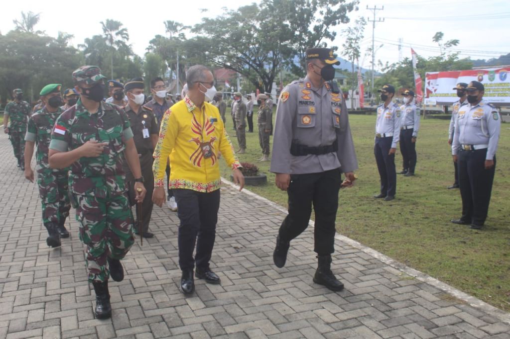 Jelang Nataru, Dandim Singkawang Katakan Ini Saat Apel Gelar Ops Lilin Kapuas 2021
