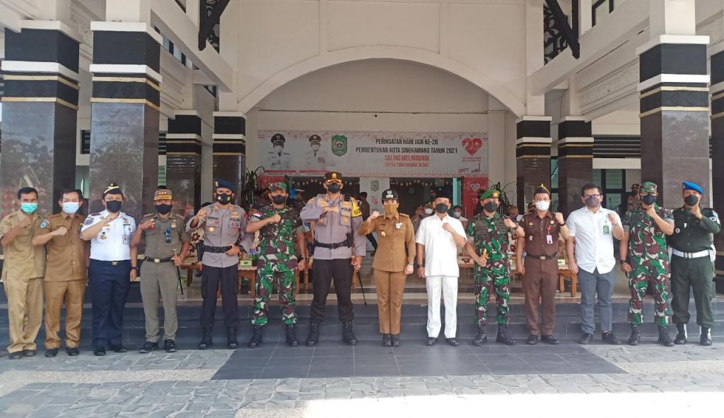 Pastikan Kelancaran Imlek dan Cap Go Meh, Kasdim 1202/Skw Hadiri Operasi Liong Kapuas