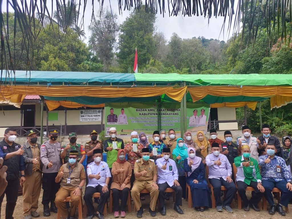 Koramil 1202-03/Sry, Menyambut Baik Pelounchingan Kampung Zakat Pulau Kabung