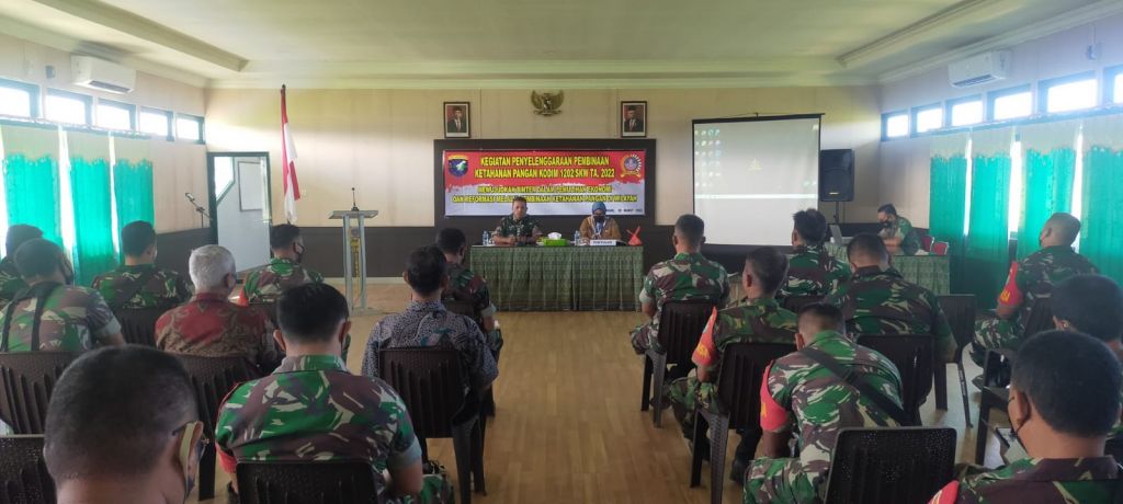 Tingkatkan Ketahanan Pangan, Kodim 1202/Skw Bekali Babinsa Pengetahuan Pertanian