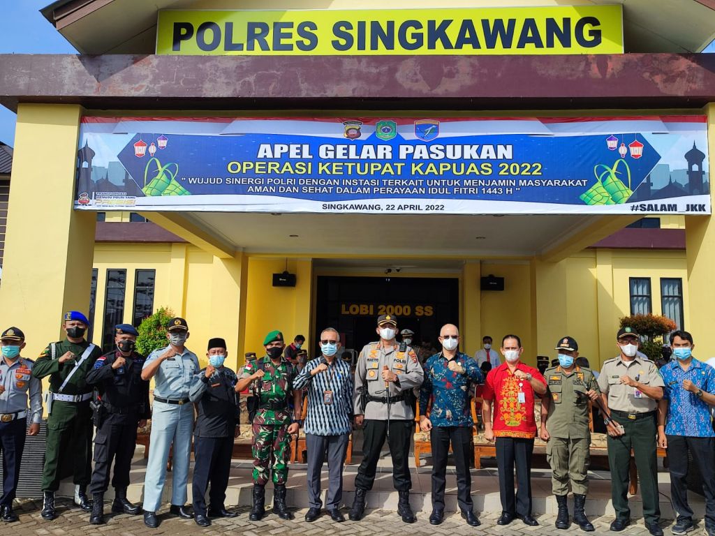 Kodim 1202/Skw, Ikuti Apel Gelar Pasukan Operasi Ketupat Kapuas 2022