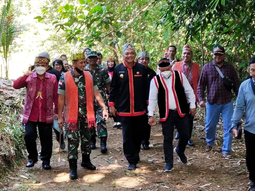 Dandim 1202/Skw, Hadiri Puncak Gawai Sowa Dayak Bidayuh