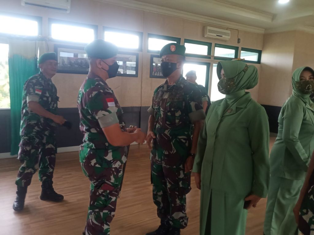 Dandim Pimpin Sertijab Danramil Di Lingkungan Kodim 1202/Singkawang