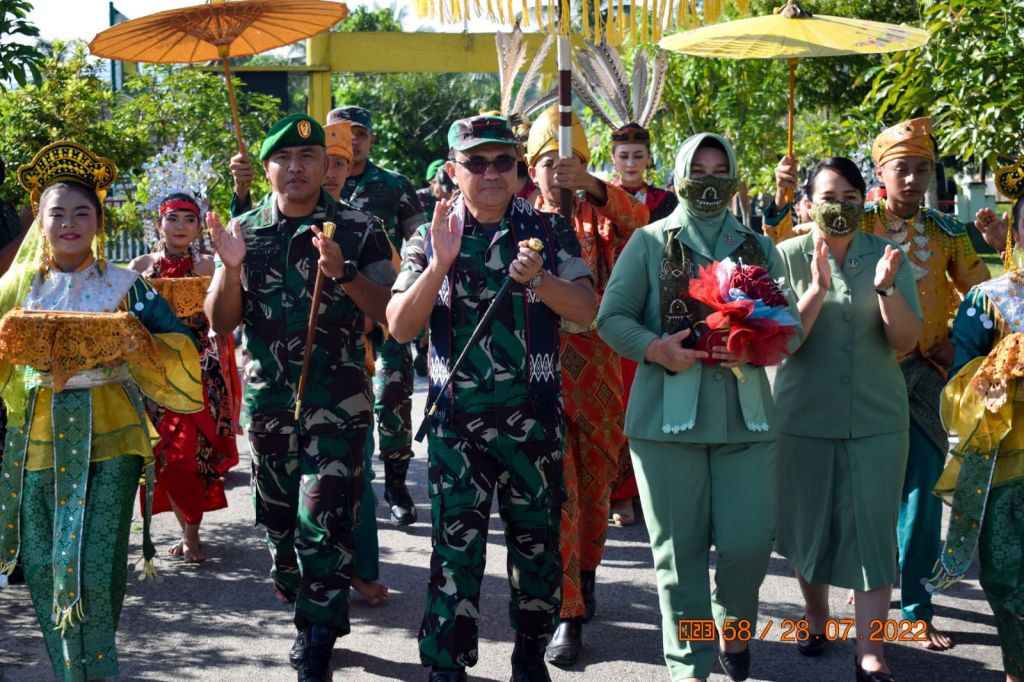 Kodim 1202/Singkawang Terima pengarahan Komandan Korem 121/Abw
