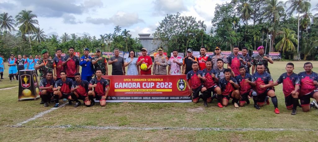 Dandim 1202/Singkawang dan Forkopimda Bengkayang buka turnamen sepak Bola