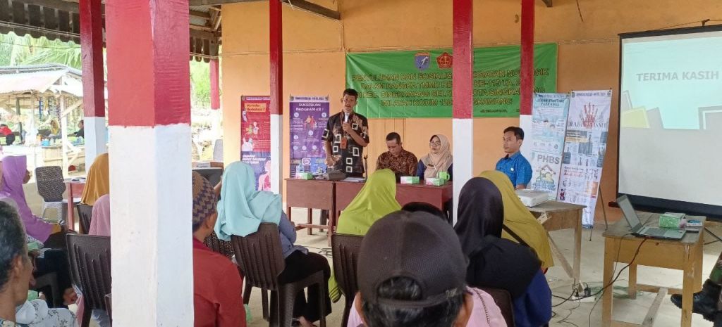 Satgas TMMD Ke-115 Bersama Departemen Agama Berikan Sosialisasi Kerukunan Hidup Umat Beragama