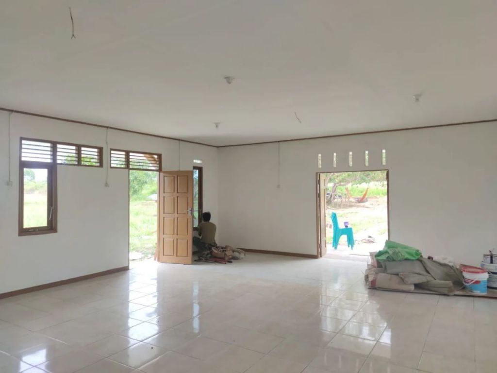 Satgas TMMD ke -115 kodim 1202/Skw tetap semangat selesai kan pembangunan Gereja