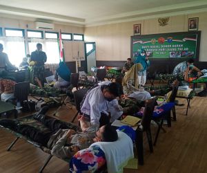 Hari Juang Kartika Ke-76, Kodim 1202/Singkawang Gelar Donor Darah