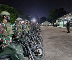 Pastikan Aman Dan Kondusif, Kodim 1202/Singkawang Siaga Pengamanan Malam Tahun Baru