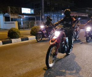 Pastikan Keamanan Malam Tahun Baru, Dandim 1202/Singkawang Pimpin Patroli