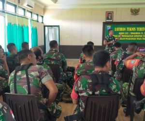 Mantabkan Tugas Kewilayahan, Kodim 1202/Skw Gelar Latnister Tahun 2022