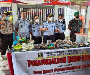 Peringati Hari Bhakti pemasyarakatan ke 58,pasiops Kodim Dampingi Lapas kelas IIB Skw lakukan Razia