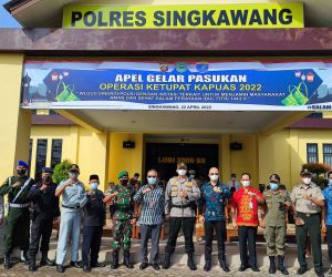 Kodim 1202/Skw, Ikuti Apel Gelar Pasukan Operasi Ketupat Kapuas 2022