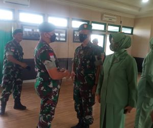 Dandim Pimpin Sertijab Danramil Di Lingkungan Kodim 1202/Singkawang