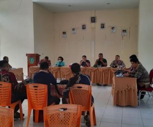 Danramil - 07/ledo Hadiri Rakor dan Pembentukan Panitia HUT RI ke-77