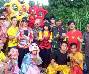 Dandim 1202/SKW Hadiri peresmian jembatan