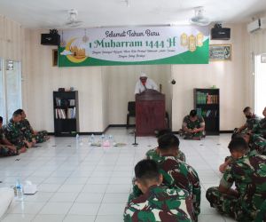 Tahun Baru Islam,Kodim 1202/Skw  Gelar Doa Bersama Sambut 1 Muharram 1444 H