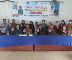 Babinsa 1202-03/Sry Hadiri Sosialisasi Percepatan Penurunan Stunting