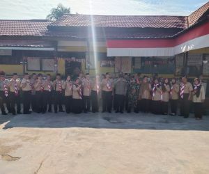 Danramil 1202-03/SRY Hadiri Peringatan HUT Pramuka ke - 61
