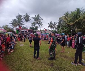Meriahkan HUT RI -77 Dandim 1202/Skw Hadiri Acara Pesta Rakyat