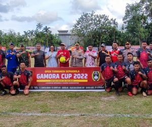 Dandim 1202/Singkawang dan Forkopimda Bengkayang buka turnamen sepak Bola