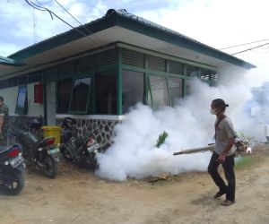 Antisipasi DBD, Kodim 1202/Skw Kembali Gencarkan Fogging