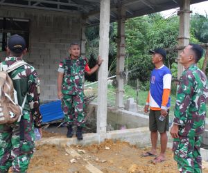 Dandim 1202/Skw tinjau lokasi TMMD di kelurahan Pangmilang