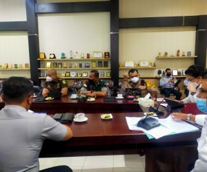 Kasdim 1202/Singkawang, Rapat Koordinasi Penanggulangan Covid-19, Saat Natal dan Tahun Baru