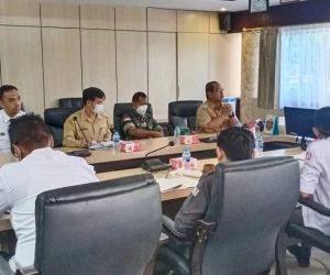 Danramil 1202-09/Jgb Hadiri Rakor pemilu serentak 2024