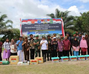 Danrem 12/ABW Resmi Tutup TMMD ke-115 Kodim 1202/ Singkawang TA. 2022