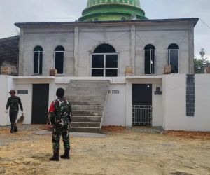 TMMD ke-115 Usai,Saatnya Warga Kel.Pangmilang nikmati pembangunan Masjid