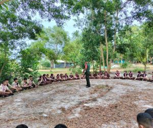 Berikan Materi Bela Negara, Ini Yang Disampaikan Babinsa Koramil 1202-03/Sungai Raya